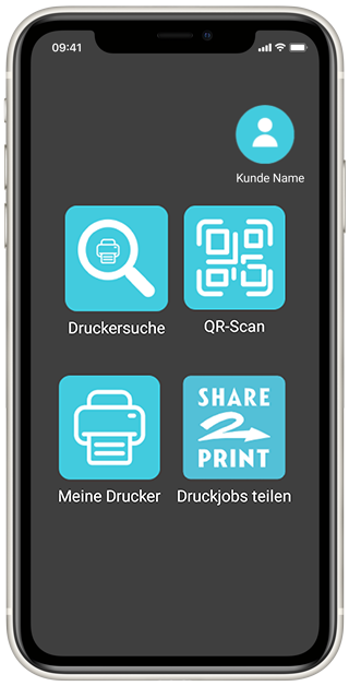 Homescreen Mobile Printing App