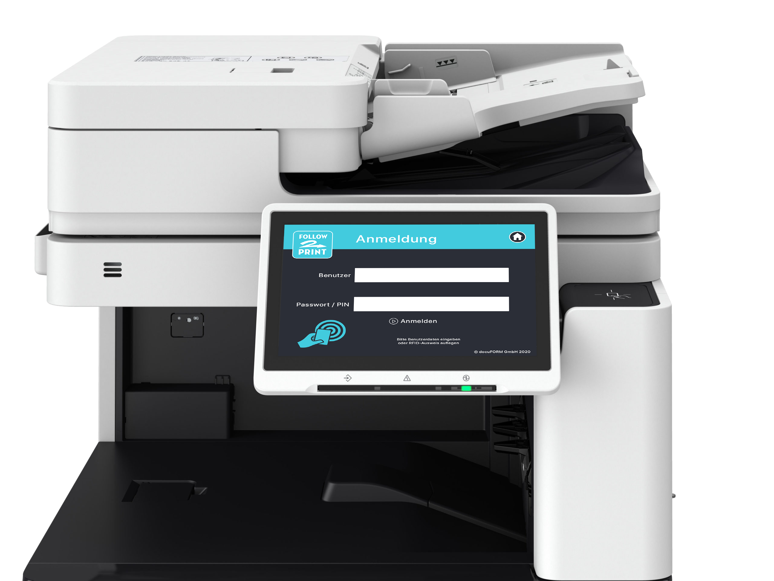 CAnon MFP mit Mercury Follow2Print Pullprinting App