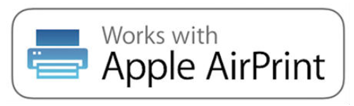 Apple Certified – Works with Apple AirPrint